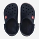 Chodaki chłopięce Crocs 207005-485 22-23 (C6) Granatowe z czerwonym (191448738218) - obraz 5