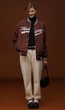 Жіночий бомбер оверсайз Levi's Gold Tab™ baseball jacket XS A37350004 - изображение 3