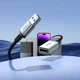 Мультимедійний кабель Hoco US10 подовжувач USB to USB (F) USB3.0, 5Gbps, 0.5m, black - зображення 6