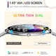 Ультра тонкие смарт-часы Smart Watch MT55 Ultra AMOLED дисплей пульсометр тонометр шагомер для женщин золото (00438866) - изображение 3