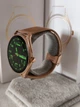 Ультра тонкие смарт-часы Smart Watch MT55 Ultra AMOLED дисплей пульсометр тонометр шагомер для женщин золото (00438866) - изображение 7