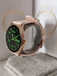 Ультра тонкие смарт-часы Smart Watch MT55 Ultra AMOLED дисплей пульсометр тонометр шагомер для женщин золото (00438866) - изображение 10