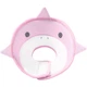 М'який комір-подушка Lesko DT-613 L Pink Shark для кішок післяопераційний захисний від вилизування - зображення 1