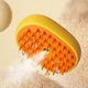 Расческа Taotaopets 0910006 Yellow паровая электрическая для чистки и удаления шерсти кошек и собак - изображение 2