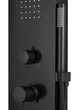 Душевая панель Corsan Festo black S046MBL - изображение 3
