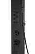 Душевая панель Corsan Alto black с изливом A017MBLW - изображение 3
