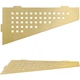 Кутова полиця для ванни Rea SF05 30 brushed gold REA-06015 - зображення 1