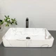 Умивальник (раковина) VBI TRIEST MARBLE накладний - изображение 4