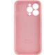 Чехол Silicone Premium case с защитой камеры для iPhone 15 Pro Max Full Camera Protective pink 1896 - изображение 3
