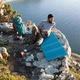 Килимок складний IXPE Naturehike Thickened NH20FCD07, алюмінієва плівка, 25 мм (блакитний) - изображение 4