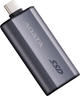 Dysk SSD ADATA SC750 1TB USB 3.2 Gen2 Type-C Black Titanium (SC750-1000G-CCBK) External - obraz 3