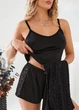Женская пижама майка и шортики Perfect Elegance (1722-48-01) Черный XL Exclusive (48) - изображение 4