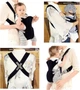 Удобный рюкзак для переноски малышей Baby Carrier регулируемая кенгуру / эргорюкзак для ребенка, черный (100581555) - изображение 3