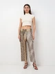 Брюки женские Zara 2715/123 XS Коричневые (02715123038011) - изображение 3