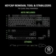 Набір кейкапів Razer Phantom US/UK Black (RC21-01740100-R3M1) - зображення 5