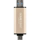 Флеш-накопитель Transcend USB флеш накопичувач 512GB JetFlash 930C Gold-Black USB 3.2/Type-C (TS512GJF930C) - изображение 2