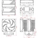 Кулер для процессора ID-Cooling Frozn A620 ARGB (FROZN A620 ARGB) - изображение 7