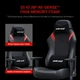 Ігрове крісло Anda Seat Luna Size L Black/Red PVC (AD18-44-BR-PV) - зображення 11