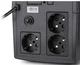 Источник бесперебойного питания Vinga LED 1500VA plastic case 1500 ВА / 900 Вт / 8 А*ч (VPE-1500P) - изображение 5
