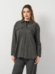 Куртка женская Zara 4886/448 XS Серая (04886044809016) - изображение 1