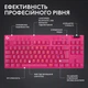 Клавиатура Logitech G PRO X TKL Lightspeed Gaming Magenta (920-012159) - изображение 4