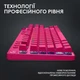 Клавиатура Logitech G PRO X TKL Lightspeed Gaming Magenta (920-012159) - изображение 7