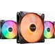 Комплект вентиляторів Be quiet! LIGHT WINGS LX 120mm PWM 3 шт (BL121) - зображення 1