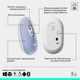 Комплект (Клавиатура и Мышь) Logitech Pop Icon Combo (920-013078) Lilac - изображение 7