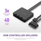 Вентилятор NZXT F120 RGB Duo Black (RF-D12SF-B1) - зображення 11