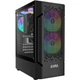 Корпус GAMDIAS AURA GC7 ARGB Tempered Glass Black (4711514500677) Без БП - зображення 3