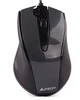 Миша A4Tech N-500F USB Glossy Grey (N-500F-1 (Glossy Grey)) - зображення 1