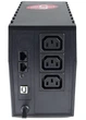 Джерело безперебійного живлення Powercom RPT-600AP, 3 x IEC, USB (00210195) (RPT-600AP) - зображення 3