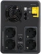 Источник бесперебойного питания APC Back-UPS 1600VA, Lin.int., AVR, 4 х Schuko, USB, RJ-11, RJ-45, пластик 1600 ВА / 900 Вт / 7 А*ч (BX1600MI-GR) - изображение 4