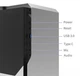 Корпус ALmordor SilverLining 160G ITX Silver (ALSL160GISL) Без БП - изображение 6