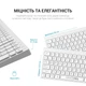 Клавіатура OfficePro SK985W Wireless White (SK985W) - изображение 6