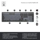 Клавиатура Logitech MX Mechanical Wireless Illuminated Performance Graphite (920-010757) - изображение 6