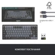Клавиатура Logitech MX Mini Minimalist Wireless Illuminated Graphite US Clicky (920-010782) - изображение 11