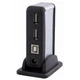 USB-Хаб Lapara USB 7 портів USB 2.0 з блоком живлення (LA-UH7315) - зображення 4