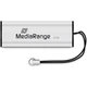 Флеш-накопитель MediaRange 32GB USB flash drive USB 3.0 black/silver (MR916) - изображение 1