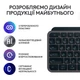 Клавіатура Logitech MX Keys S Wireless Plus Palmrest Graphite (920-011589) - изображение 5