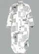 Платье-рубашка женское летнее хлопковое Турция Reyon Oversize 56-58 (на бирке XL) Белый 006 - изображение 5