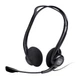 Компьютерная гарнитура Logitech 960 PC Headset USB Black (981-000100) - изображение 1