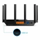Роутер TP-Link Archer AX73 AX5400 Black 802.11ax (ARCHER-AX73) - зображення 3