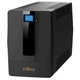 Источник бесперебойного питания Njoy Horus Plus 2000 (PWUP-LI200H1-AZ01B) Lin.int., AVR, 4 x евро, USB, LCD, пластик / 2000 Вт / (Horus Plus 2000 USB) - изображение 1