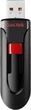 Флеш-накопичувач Sandisk USB 2.0 Cruzer Glide 32Gb Black/Red (SDCZ60-032G-B35) - зображення 1