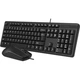 Комплект (клавиатура + мышь) A4Tech A4-Tech USB (KK-3330 Black) - изображение 3