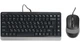 Бездротовий комплект (клавіатура + миша) A4Tech F1110 Fstyler Wireless Black-Grey (F1110 Grey)) - зображення 1