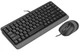Бездротовий комплект (клавіатура + миша) A4Tech F1110 Fstyler Wireless Black-Grey (F1110 Grey)) - зображення 2