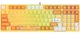 Клавіатура Akko 3098S Sponge Bob RGB CS Starfish Hot-Swap Yellow (6925758613897) - изображение 1