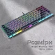 Клавіатура GamePro MK141R Red Switch Low Profile Dark Gray RGB (MK141R) - зображення 4